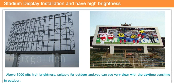 P6 Full Color HD Outdoor LED Advertising Display Screen
