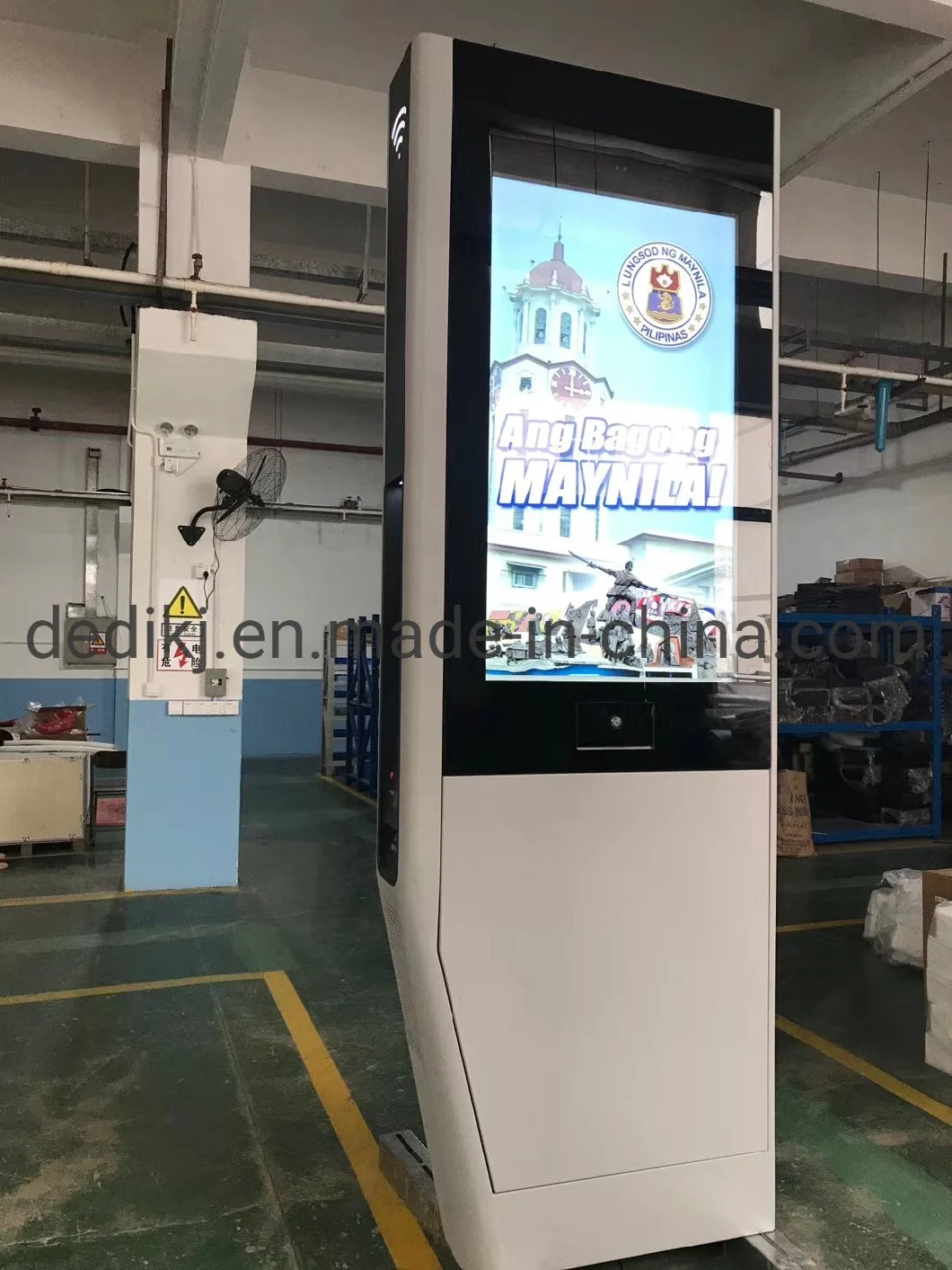 China Factory Outdoor 55 Inch 4K Touchscreen Digital Signage Kiosk Floor Standing LCD Digital Signage Price