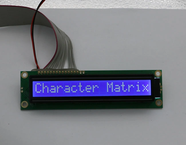 16X1 Characters Blue LCD Module 5V St7066u Controller LCD Modules