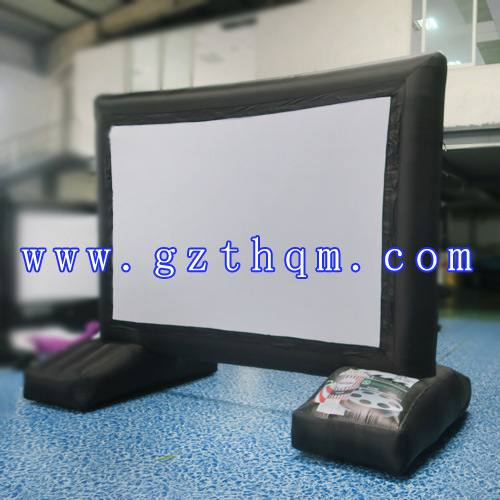 Commercial Inflatable Movie Screen Projection Screen for Outdoor Event