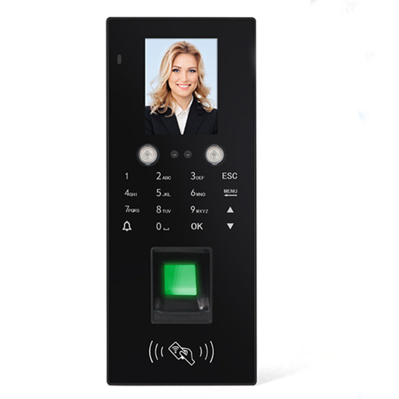 Facial Identification and Fingerprint Lock Access Contorl Terminal Machine