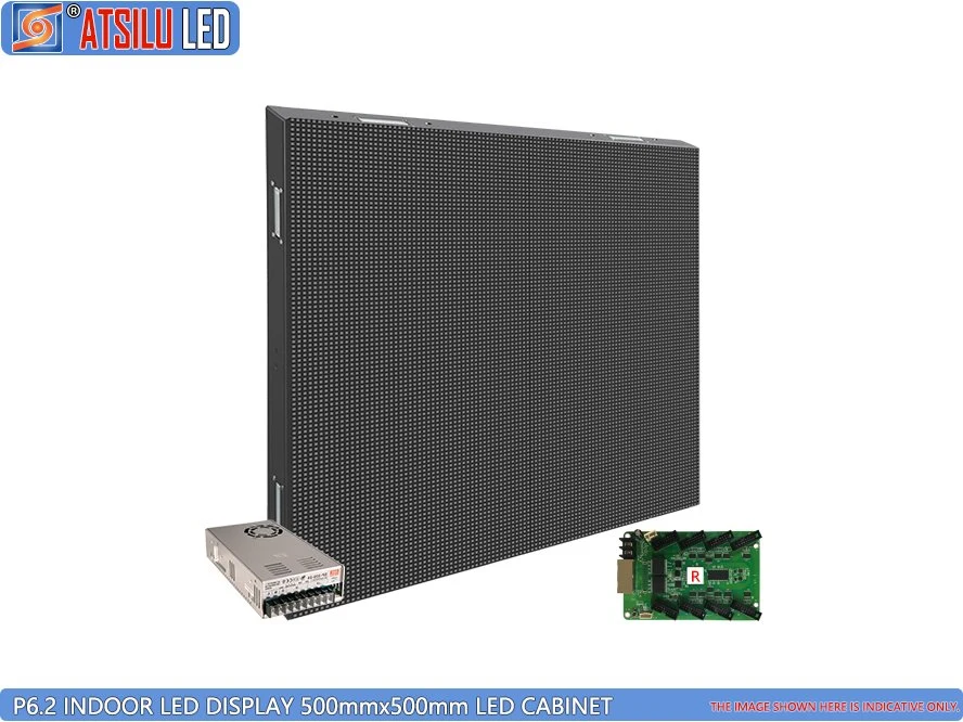 P6.2mm LED Advertising Screen High Definition LED Video Screen