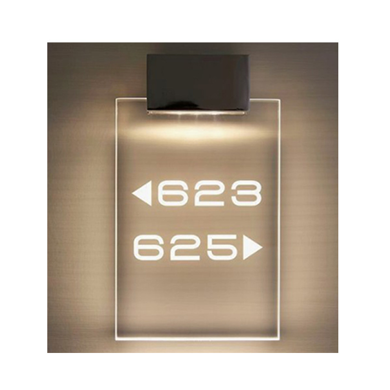 Custom Edge Lit LED Panel Mirrored LED Illuminated Signage