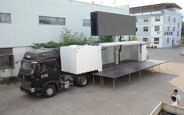 P5 Outdoor Advertising Full Color Video LED Screen for Truck