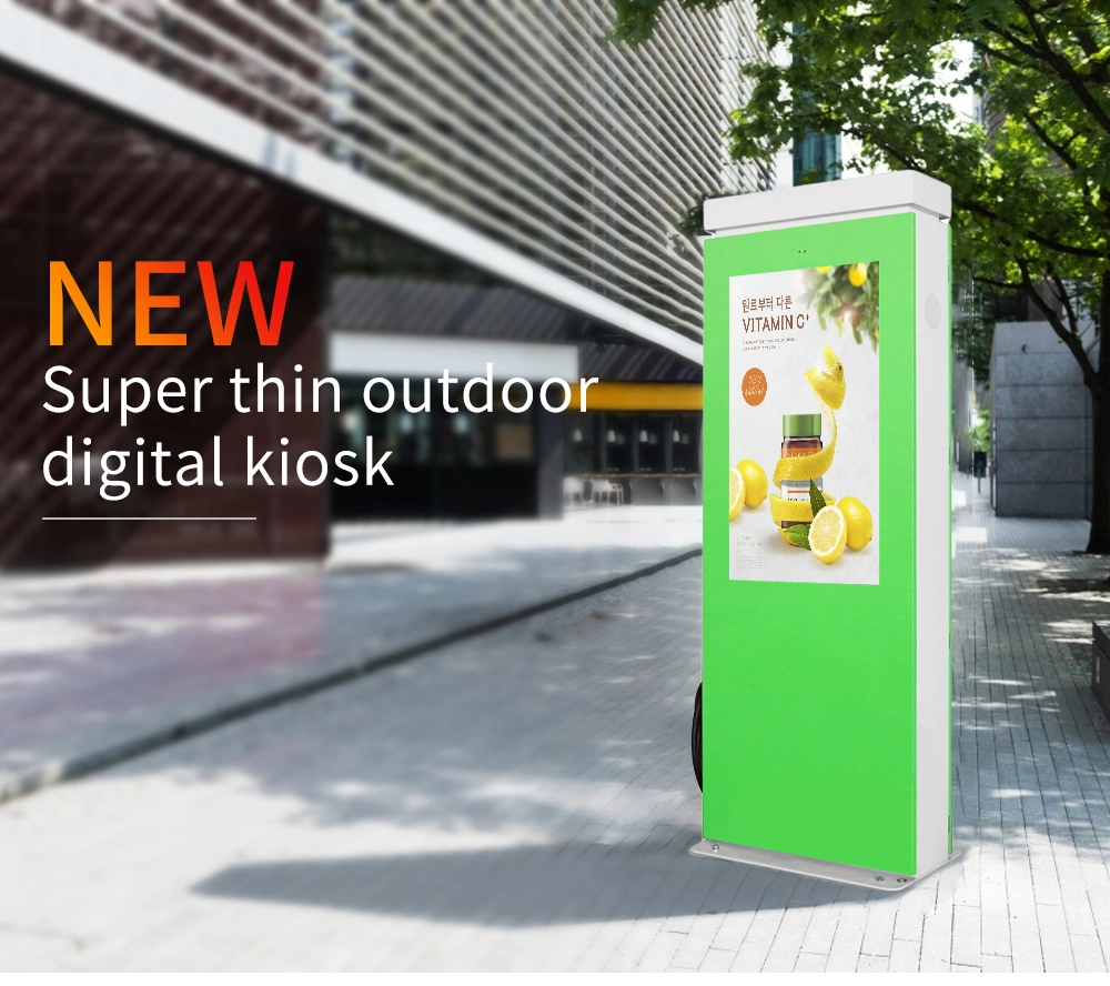 Outdoor Display LCD Monitor High Bright Sun Readable Advertising Kiosk LCD Advertising Display