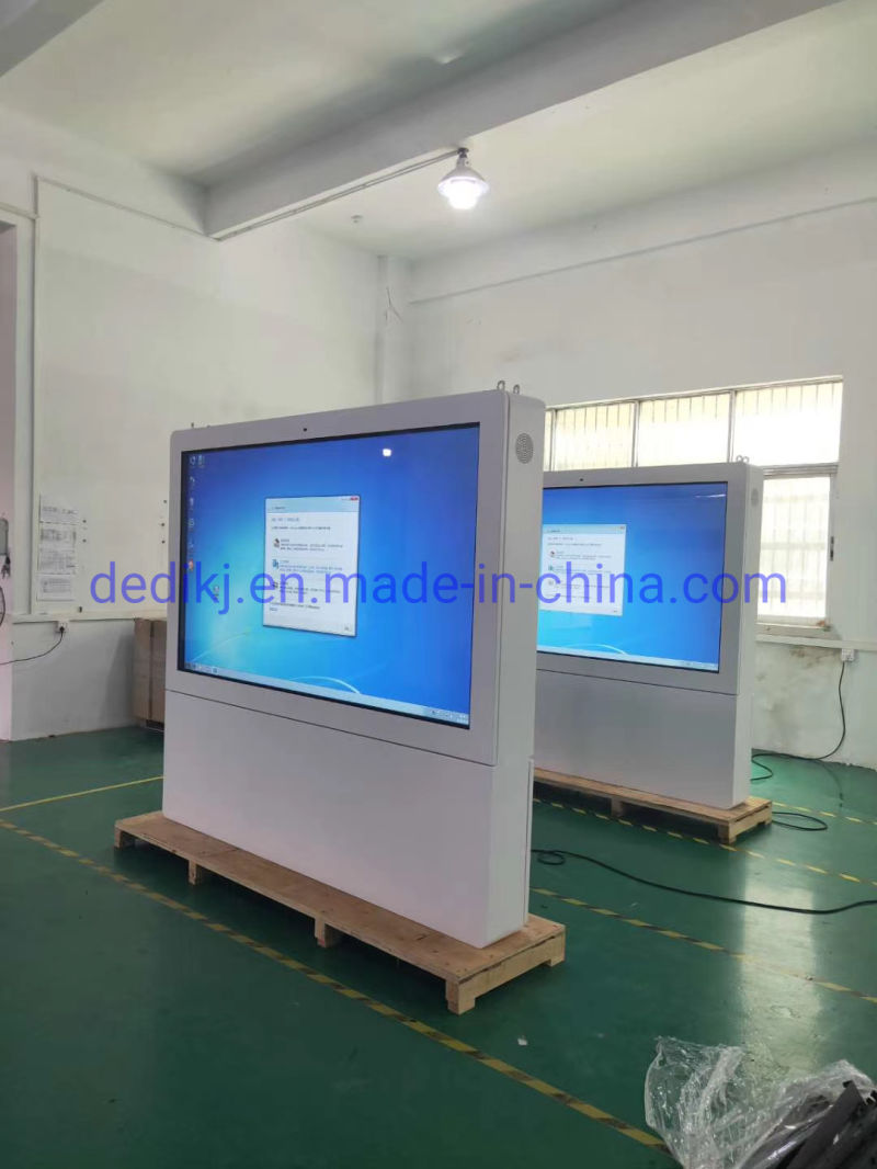 55 Inch Outdoor Waterproof Outdoor Screen Advertising for Bus Station