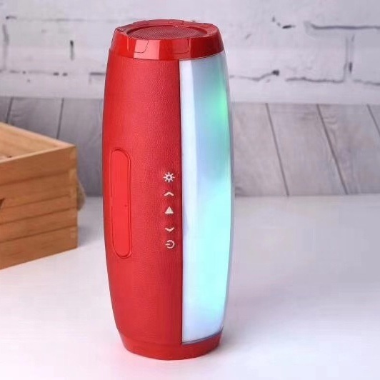 Wholesale Outdoor Portable Colorful LED Speakers Wireless Stereo Bluetooth Speaker with LED Light