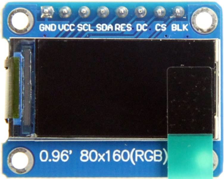 0.96inch IPS LCD Module 80X160 Spi LCD Display Module