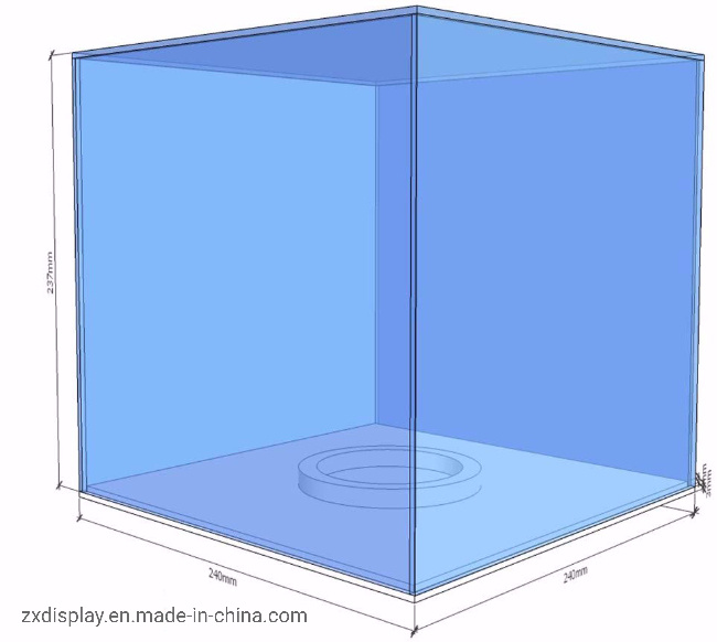 Sports Museum Display Showcase Customized Acrylic Display Box