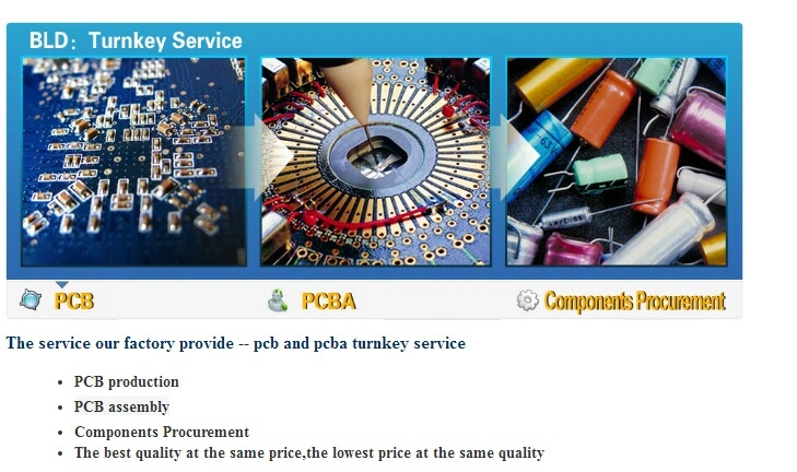 High Quality Manufacturing of LCD Controller Board SMT Service PCBA