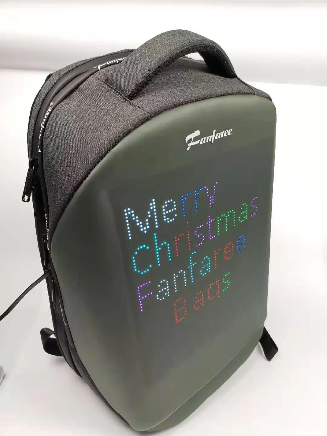 APP Control WiFi Smart Backpack with LED Screen Display for Outdoor Advertising Billboard LED Backpack