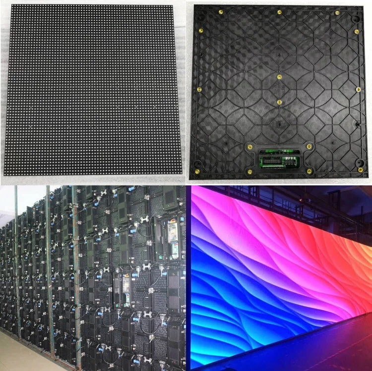 High Contrast Custom Rental P3.91 P4.81 500*500 mm Outdoor LED Video Wall