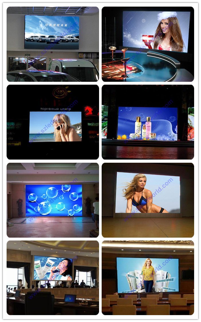P3 High Definition Indoor LED Panel Display Screen (P2.5 P3 P4 P5 P6 P10)