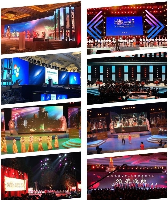 P4.81 Full Color LED Panel Outdoor LED Screen Use for Concert