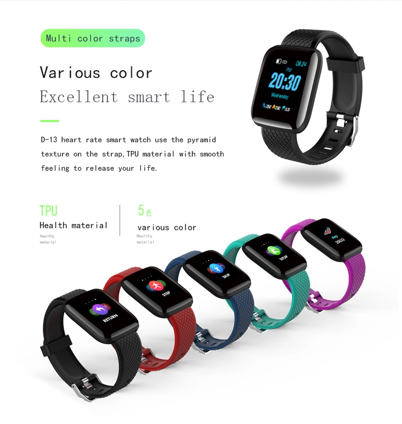 116 Smart Watch Fitness Tracker Smart Bracelet Waterproof Smart Wristband Smart Watch