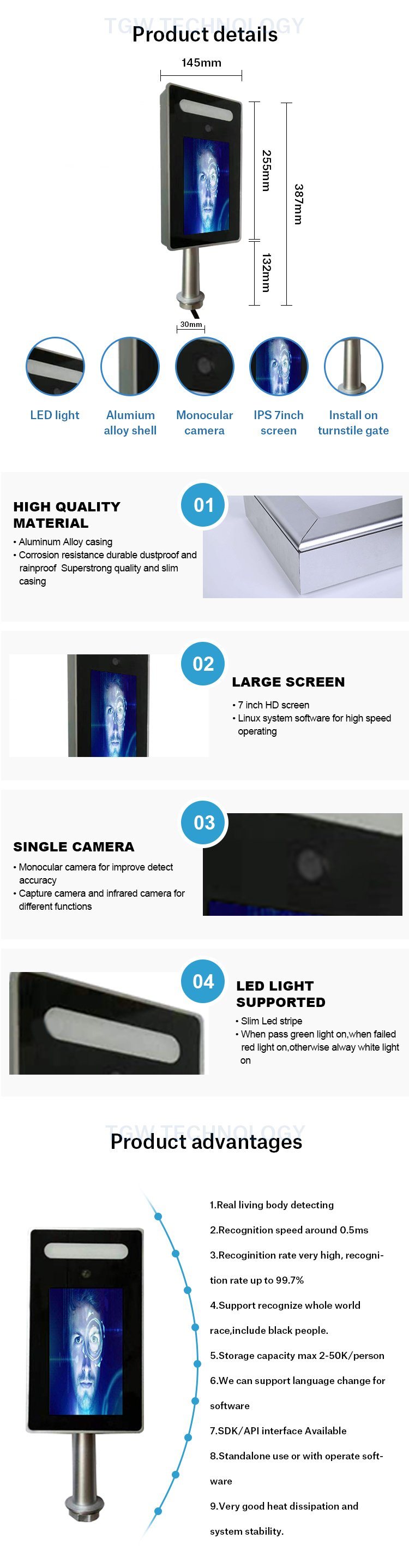 Face Recognition Android Biometric Attendance Face Recognition System