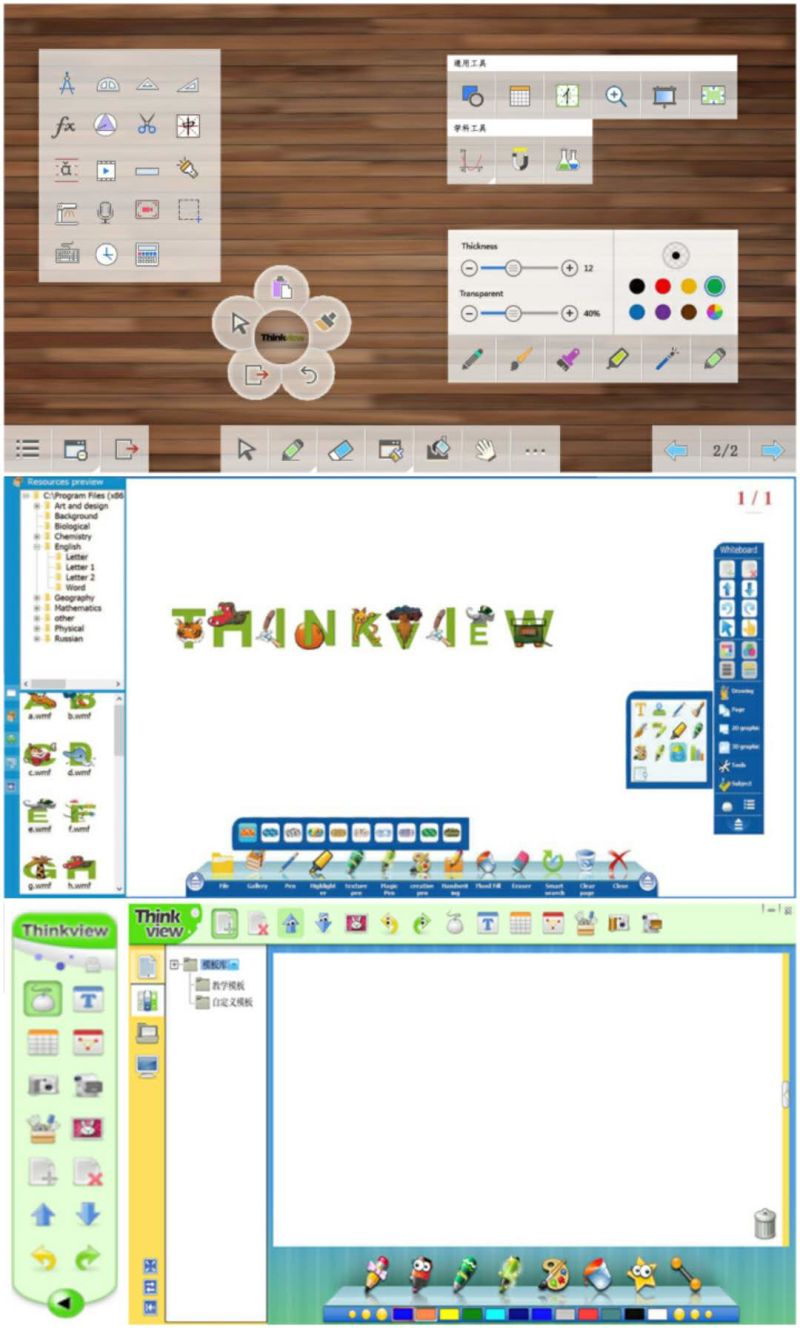 Wireless USB Smart Board Interactive Devices Education Smart Interactive Whiteboard