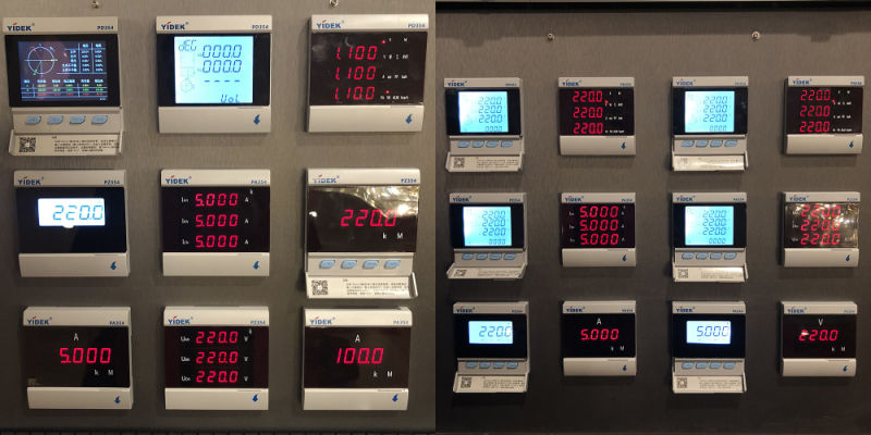 Yidek Digital LED Panel Ammeter Am Monitor with Modbus Protocol