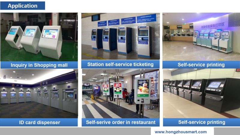 Intelligent Self Service Vending Kiosk Sell Soft Drinks and Snacks