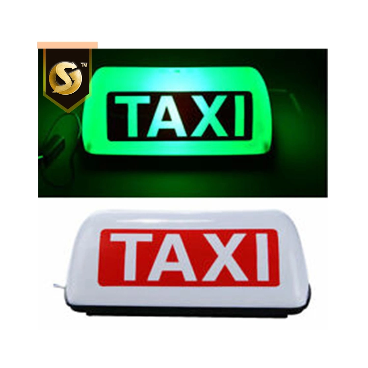 Custom Magnetic Lighted Sign Taxi Sign LED Letrero Taxi