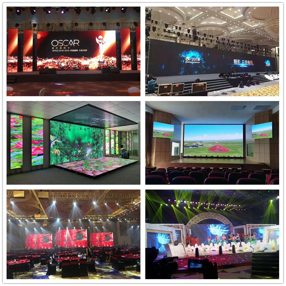 P3.91 Video Display Screen Stage Lighting Background Indoor LED Screens