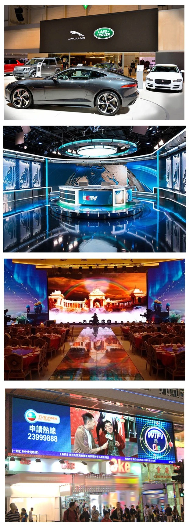 Indoor Full Color P3.91 LED Screen Display High Definition Rental Stage LED Display