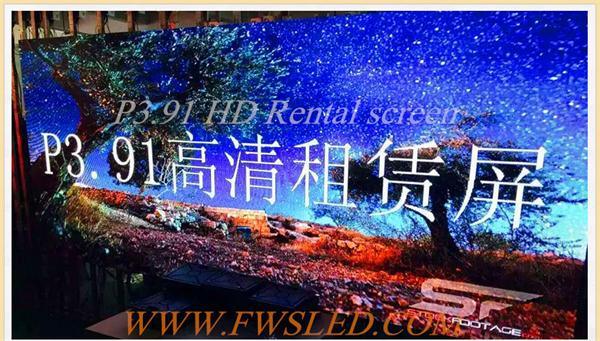 Full Color P3.91 Indoor LED Display for Rental LED Display Projects