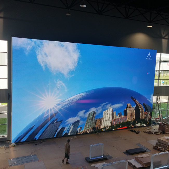 P1.25 Fine Pixel Pitch LED Screen Exhibition Trade Show LED Screen Fair LED Display