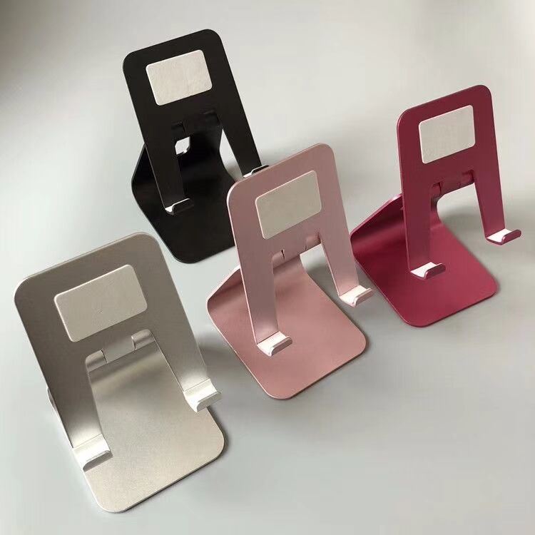 Aluminum Metal Phone Tablet Holder Desktop Universal Non-Slip Mobile Bracket Stand Holder