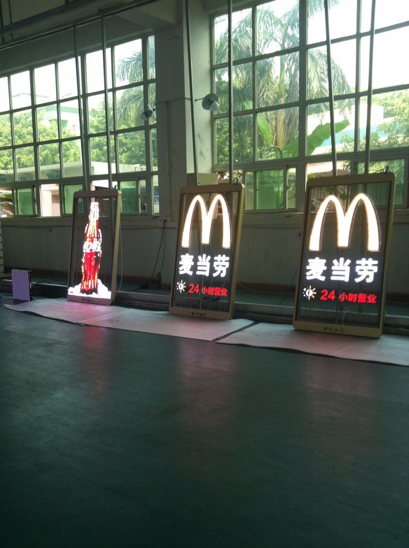 Transparent LED Display for Shopping Mall Advertisement
