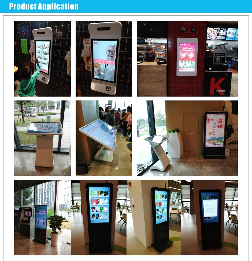 Portable Advertising LCD Screen Display Totem LCD Displays Advertising Player