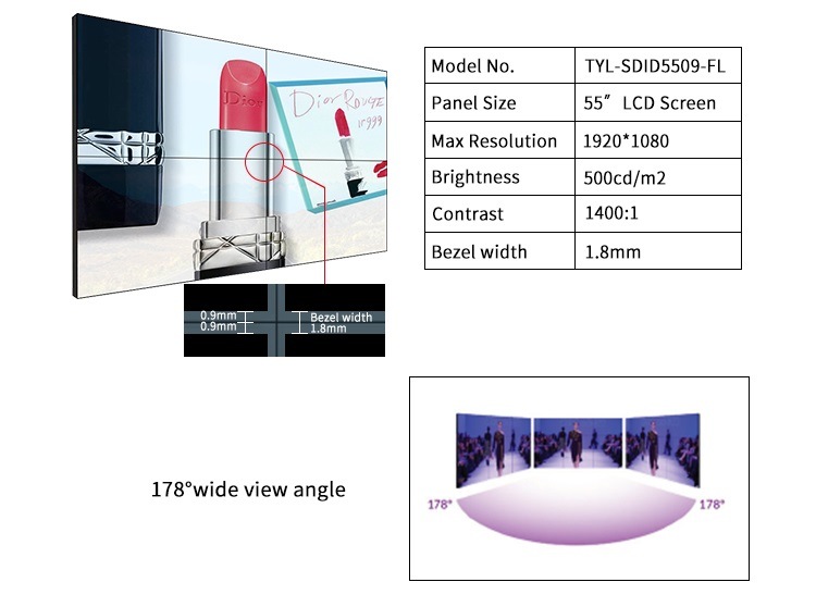 3X3 Video Wall Controllervideo Wall Stand4K Video Wall Tvvideo Wall Matrixvideo Wall Panel