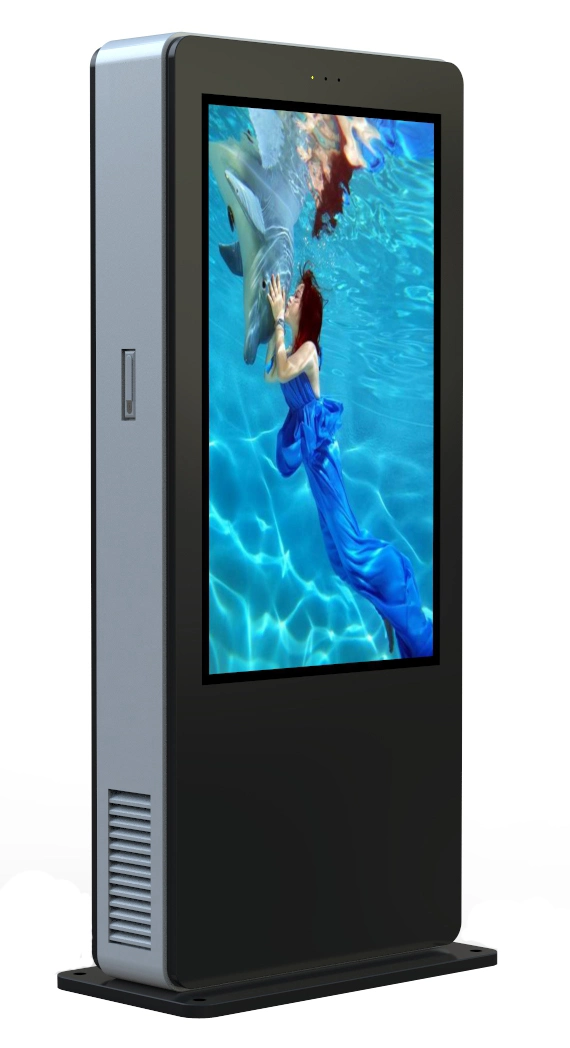 55-Inch Waterproof Outdoor Digital Signage/Outdoor Advertising Screen Median Player