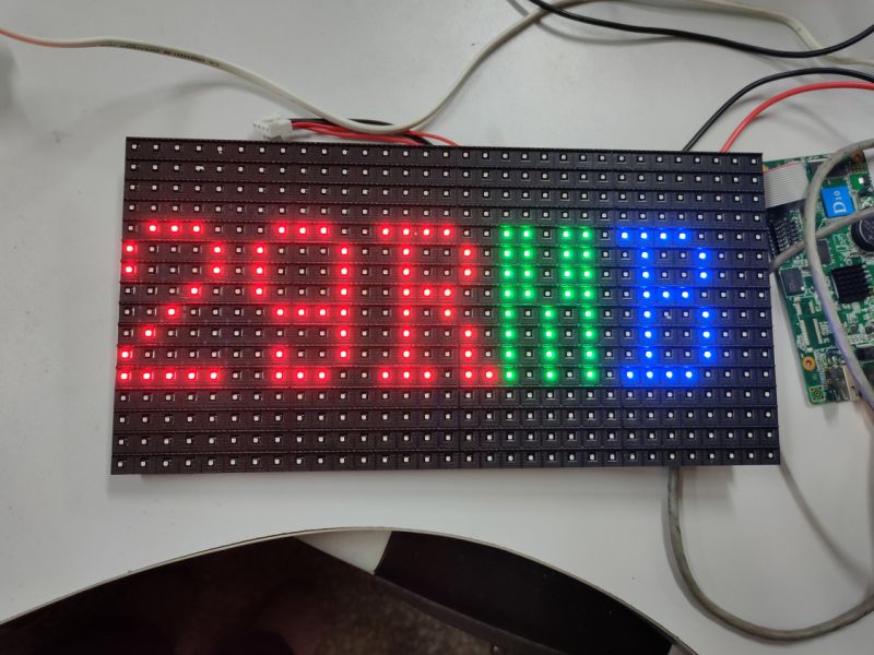 Outdoor RGB LED Sign Scrolling Text Display Panel P10 LED Display Module/LED Screen/LED Display Board