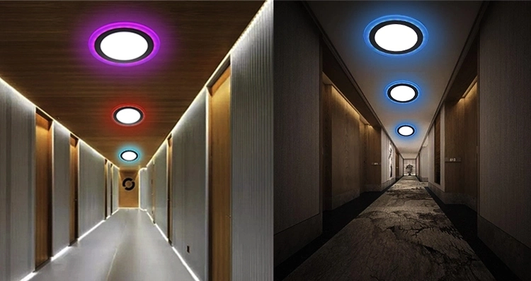 LED Ceiling Panel Two Colors LED Panel Light SMD Double Color LED Light Panel