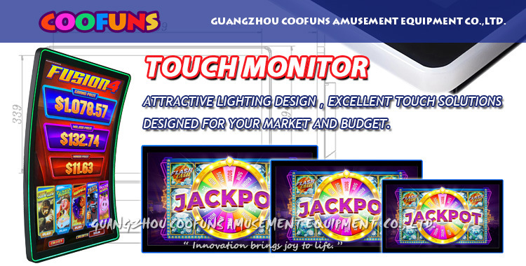 27 Inch Touch Screen LCD Screen Slot Machine Monitor