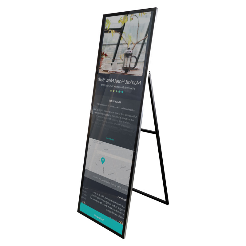 65 Inch Ultra-Thin Poster Stretched Display LCD Digital Signage for Shop