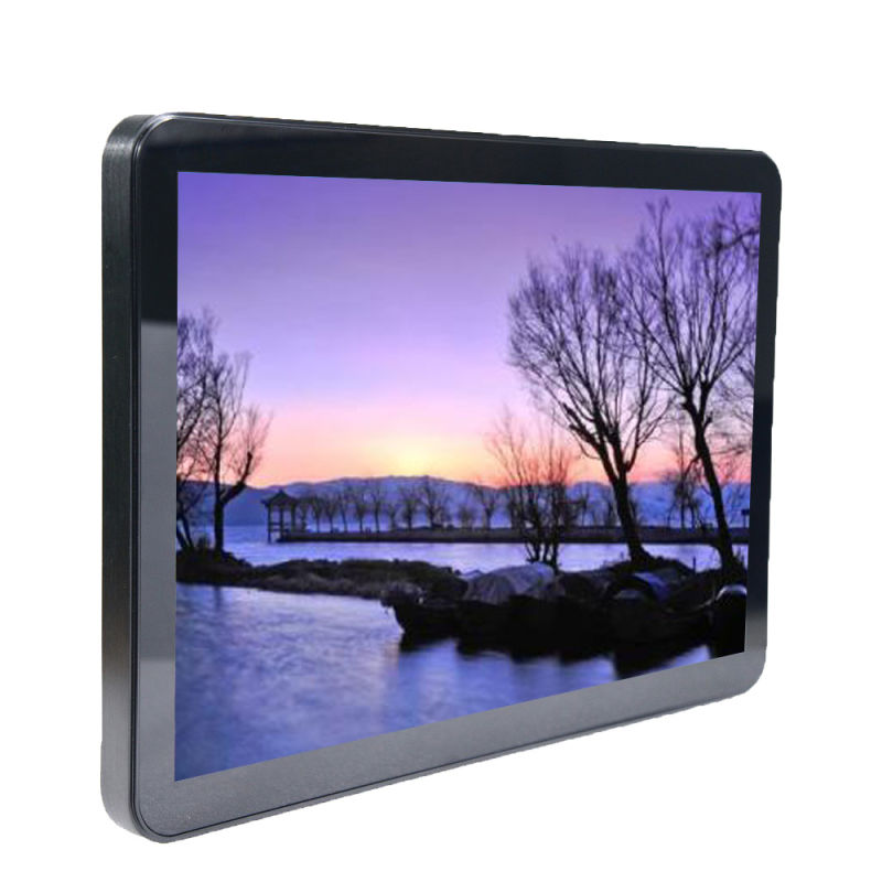 Wall Mount Ad Machine 19 Inch LCD Touchscreen Advertising Screens