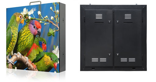 P10 Outdoor Rental LED Display 640*640 Iron Cabinet Factory Price