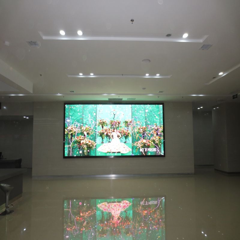 P7.62 Indoor Full Color LED Display Screen/Panel Videowall for Advertising
