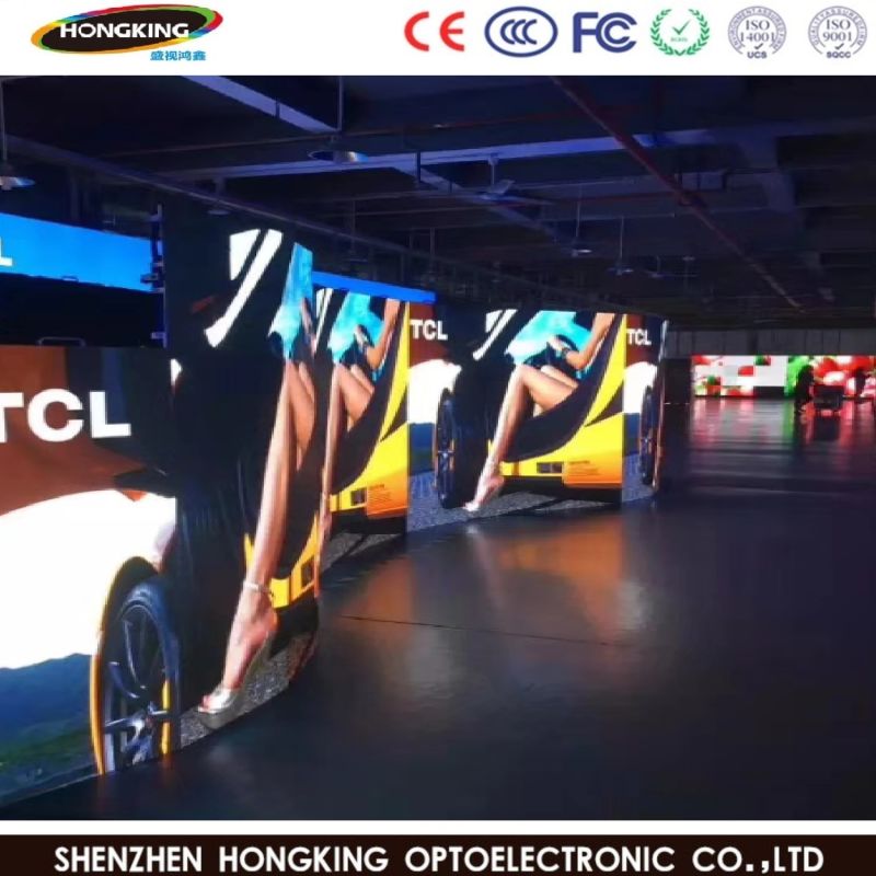 LED Flexible Screen P2.5/P3/P4 Curved LED Advertising Display Screen