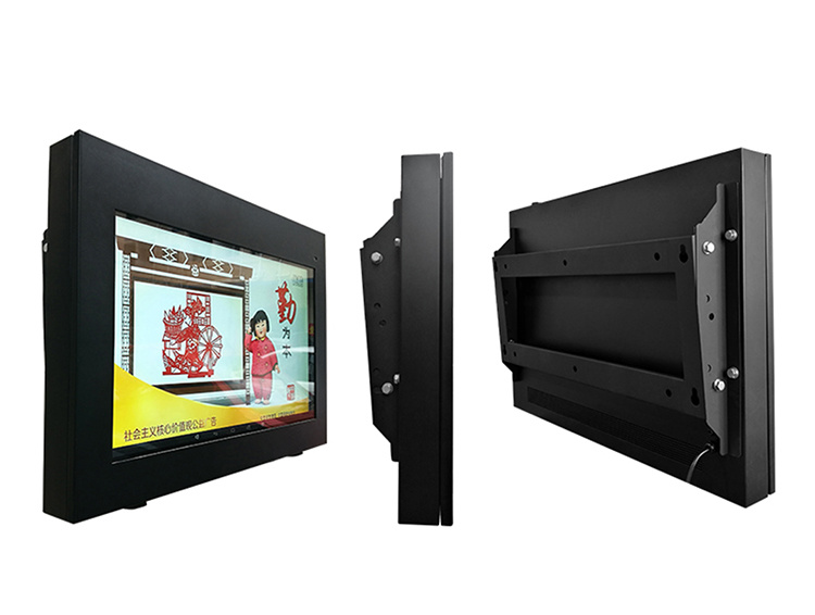 32 Inch Outdoor Advertising Machine with 32 Inch Ultra Thin Air-Cooled Cross-Screen WiFi LCD Display