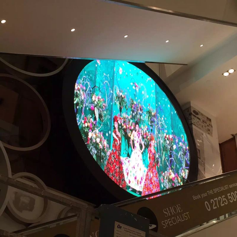 SMD Full Color P5 Indoor LED Display Circle LED Screen