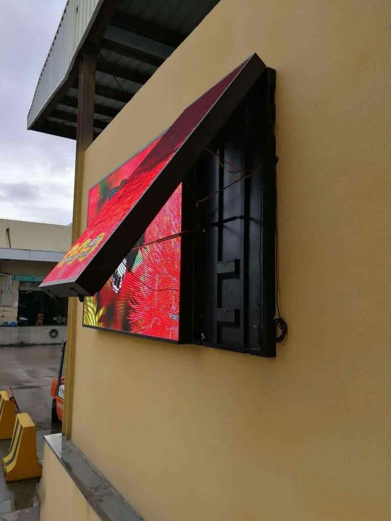 Ckgled Outdoor P5 LED Display Sign Board, Front Open LED Screen for Advertising