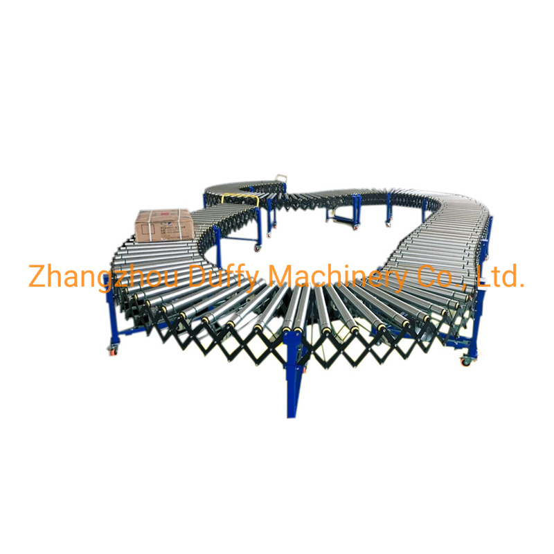 Flexible Powered Conveyors Roller with Transmission Belt