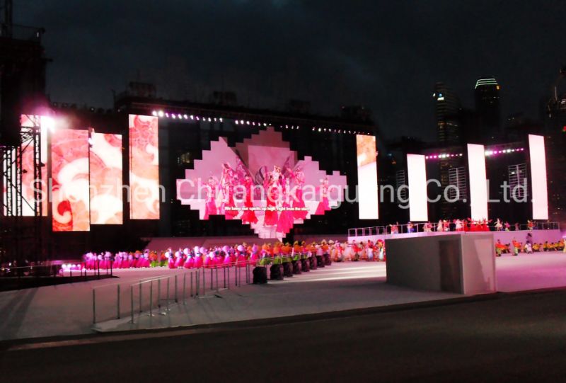 P3.91 Outdoor Rental LED Video Wall for Stage Shows / Wedding /TV Shows