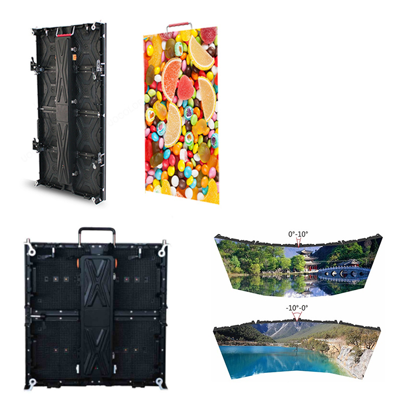 Front Access P3.91 Indoor Rental LED Display with Kinglight LEDs for Concerts