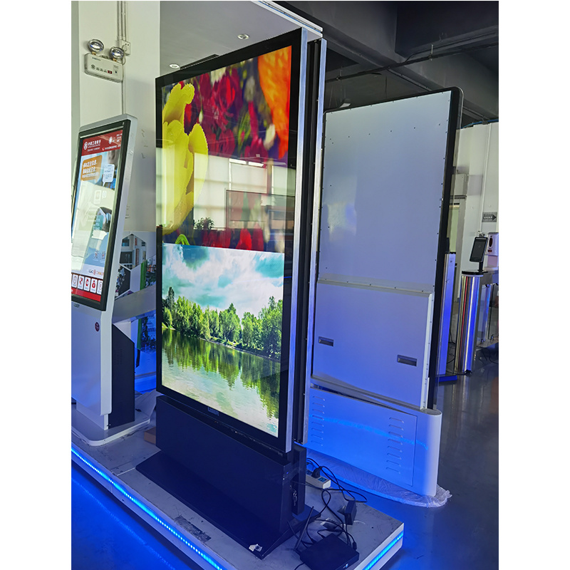 Indoor 49inch Single Side 700nits Digital Totem WiFi Touch Screen for Shopping Mall