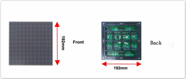 High Refresh P6 Outdoor LED Display Sign Full Color LED Screen for Advertising Billboard