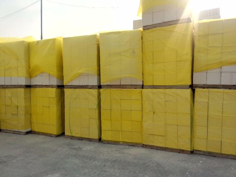 Wholesale Large Concrete AAC Wall Blocks Wall with Wood Fence Malaysia